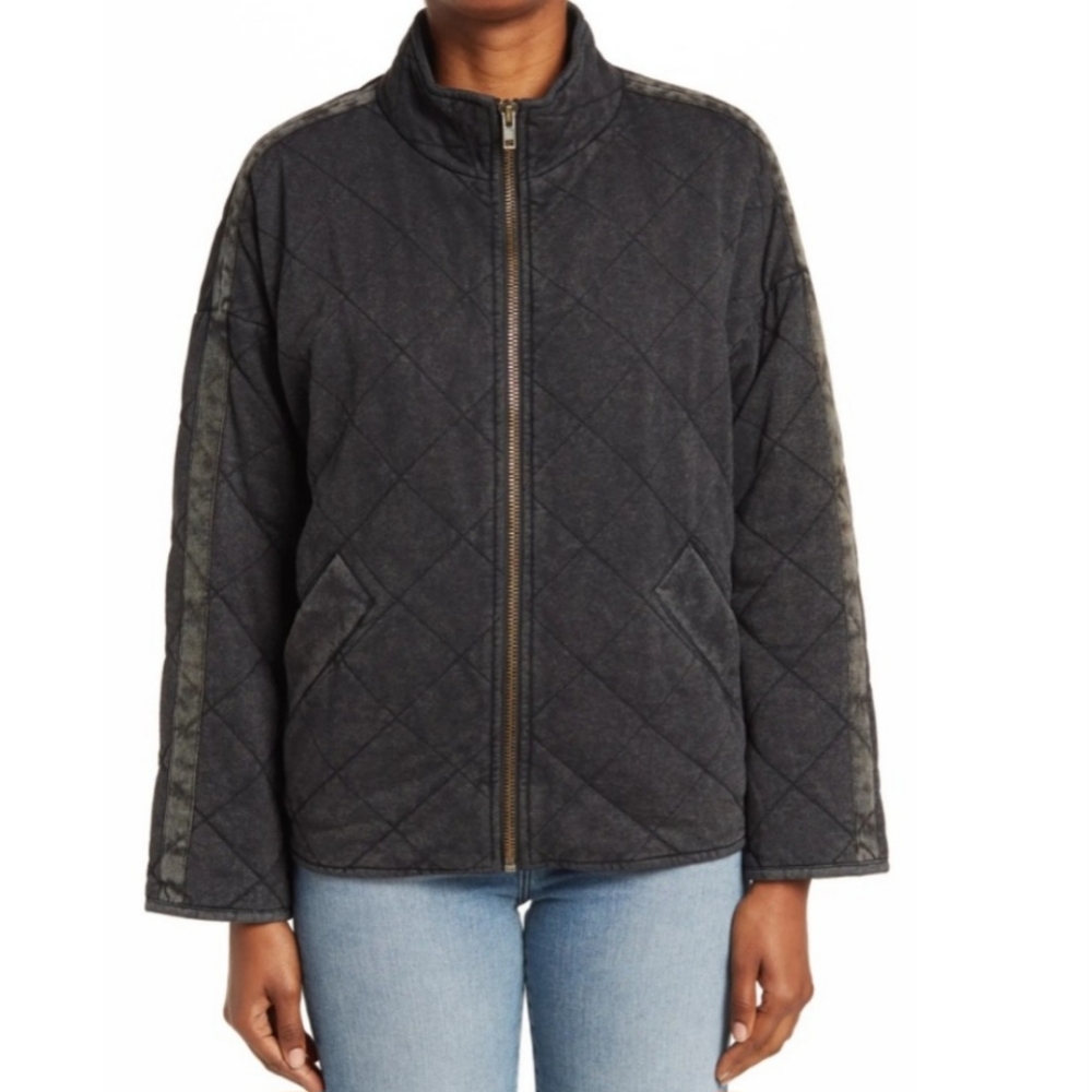 AVEC LES FILLES Quilted Jacket - Picture 2 of 9